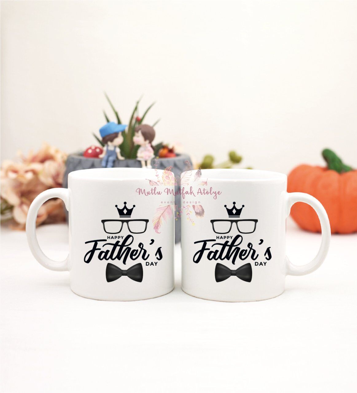 Babalar Günü İkili Kupa Bardak