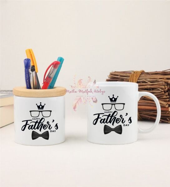 Babalar Günü Kalemlik ve Kupa Bardak