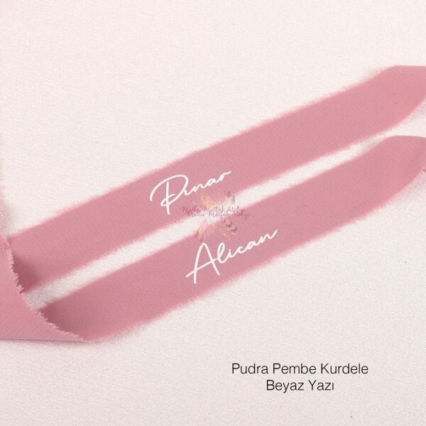 İsimli İpek Söz Kurdelesi