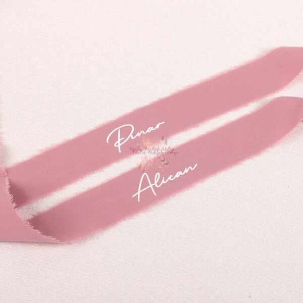 İsimli İpek Söz Kurdelesi