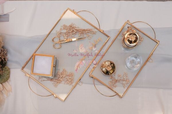 Cam Damat Kahve ve Söz Seti