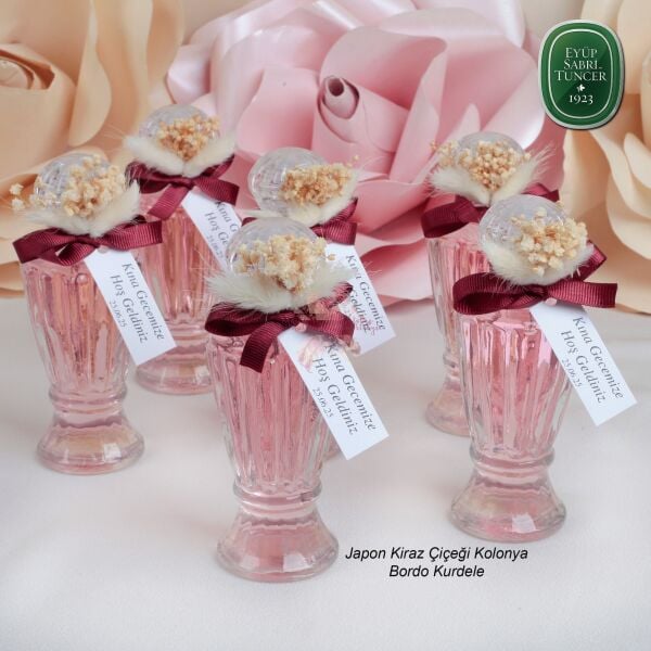 Vazo Cam Şişe Hediyelik Kolonyası Eyüp Sabri Tuncer