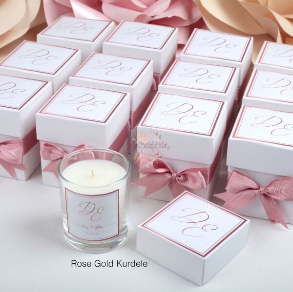 Büyük Boy Kare Kutulu Vanilya Kokulu Mum – Özel Günler İçin Hediyelik