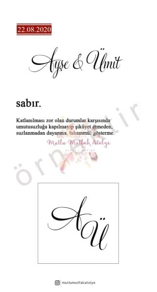 Hediyelik Çikolatalı Kart LUGAT