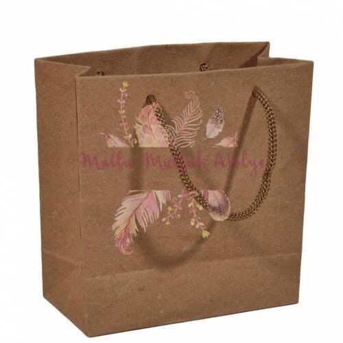 Hediyelik Karton Poşet Çanta 11x17