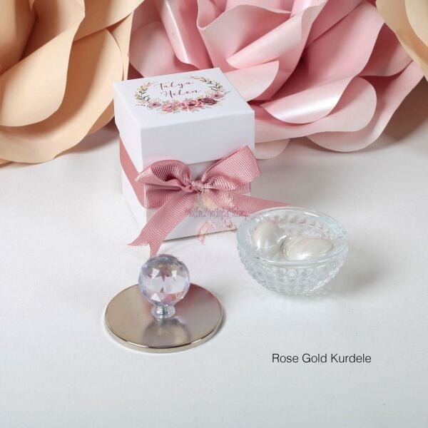 Kalın Kutulu Valonia Çikolata Kaplı Draje – Özel Günler İçin Şık İkramlık