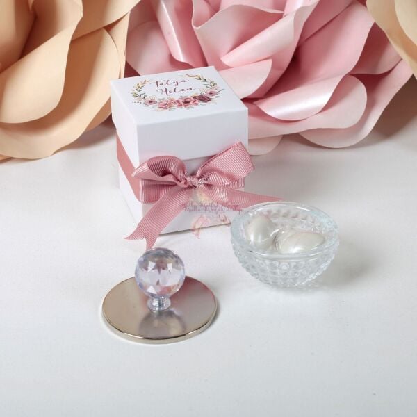 Kalın Kutulu Valonia Çikolata Kaplı Draje – Özel Günler İçin Şık İkramlık