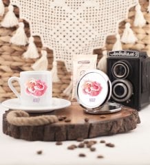 Türk Kahvesi Fincanı ve Aynalı Set