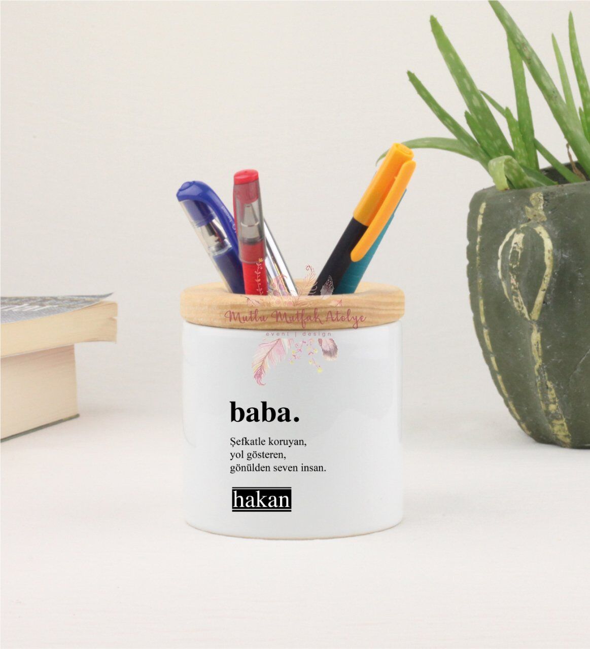 Kişiye Özel Babalar Günü Kalemlik