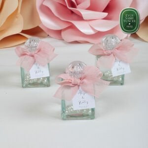 Kare Cam Şişe İncili Hediyelik Eyüp Sabri Tuncer Kolonya