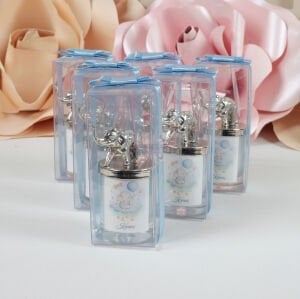 Fil Figürlü Kutulu Mum Bebek Hediyeliği