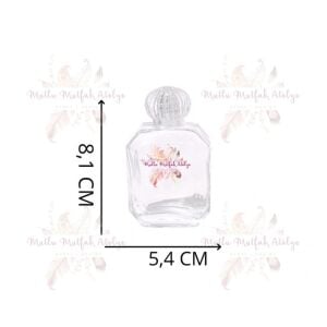 Tavşan Figürlü Cam Şişe Hediyelik Eyüp Sabri Tuncer Kolonya