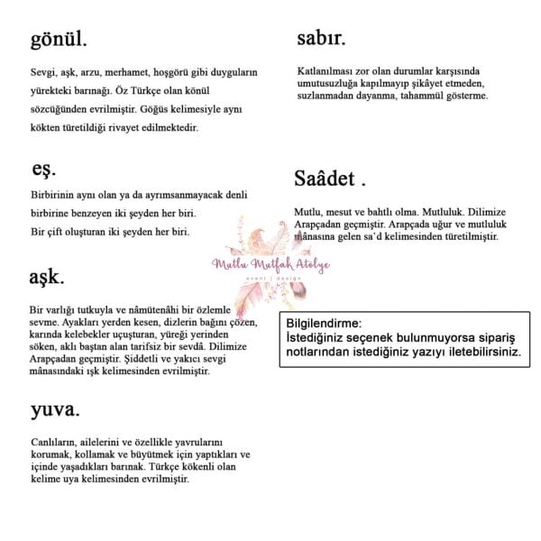 Hediyelik Çikolatalı Kart LUGAT