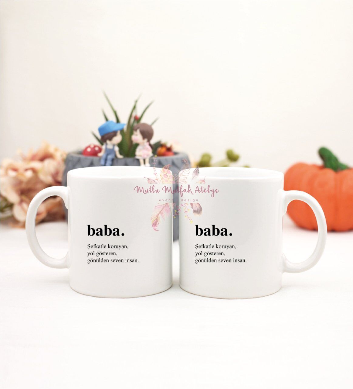 Babalar Günü İkili Kupa Bardak