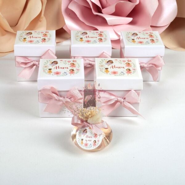 Kutulu Yuvarlak Cam Şişe Eyüp Sabri Tuncer Kolonya Hediyelik