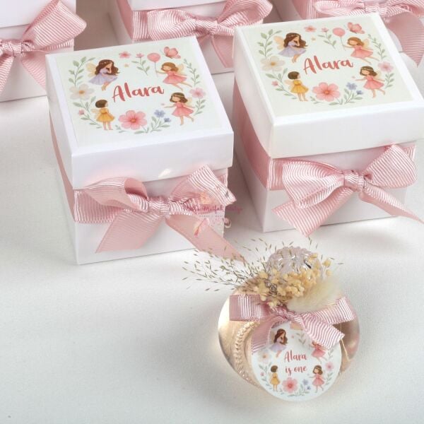 Kutulu Yuvarlak Cam Şişe Eyüp Sabri Tuncer Kolonya Hediyelik