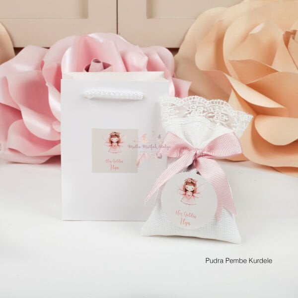 Hediyelik Lavanta Kesesi ve Karton Çanta Seti