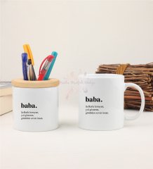 Babalar Günü Kalemlik ve Kupa Bardak
