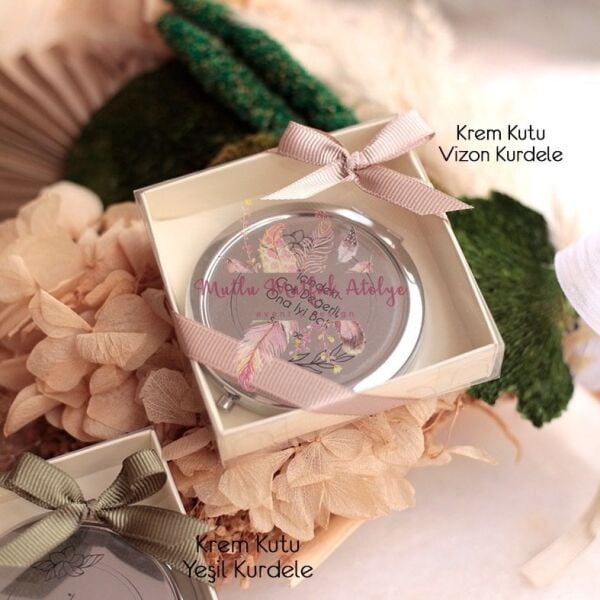 Hediyelik Kutulu Kapaklı Ayna