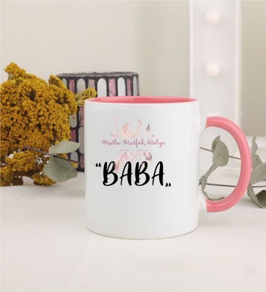 Babalar Günü Pembe Kupa Bardak