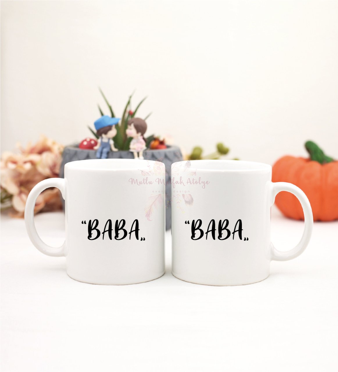 Babalar Günü İkili Kupa Bardak