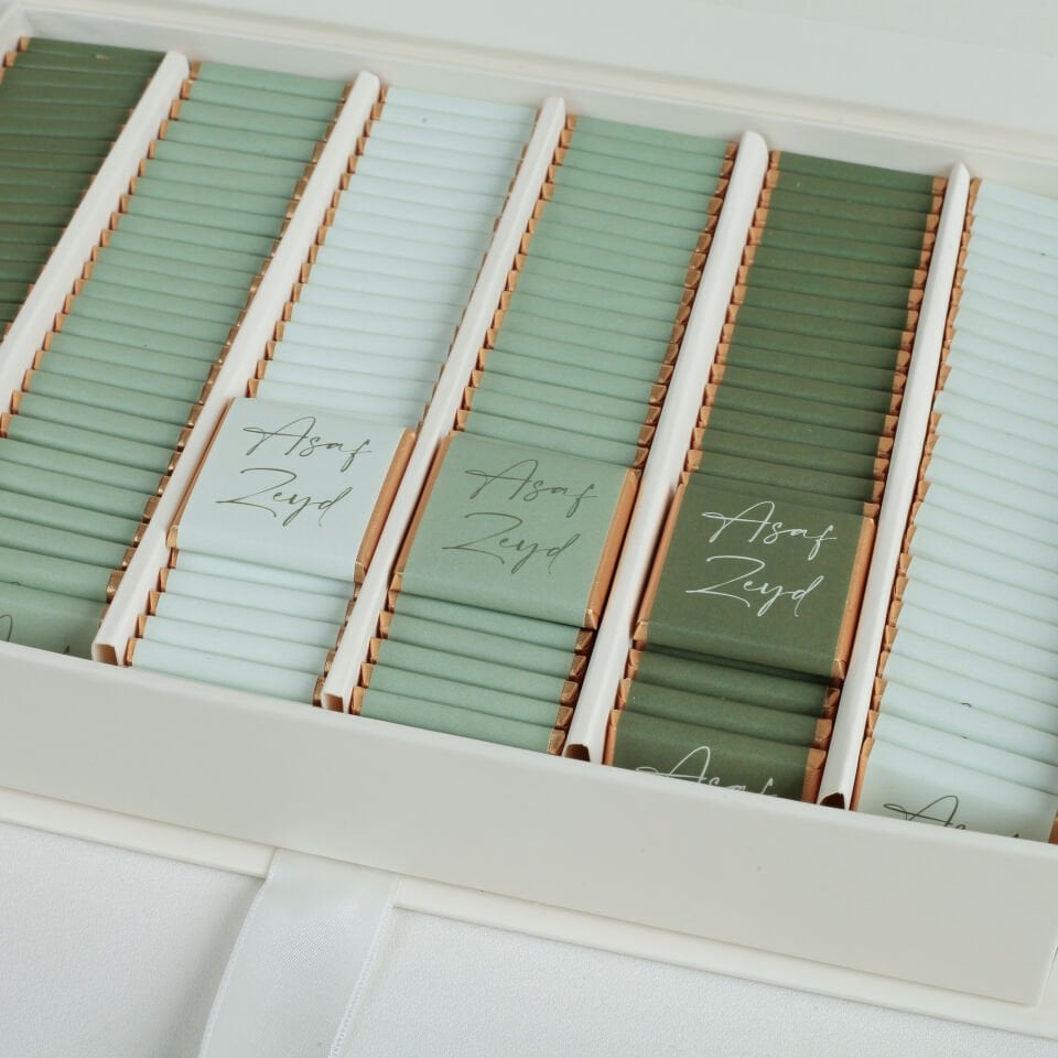 İsimli Kutulu Bebek Çikolatası (120 Ad. Çikolata)