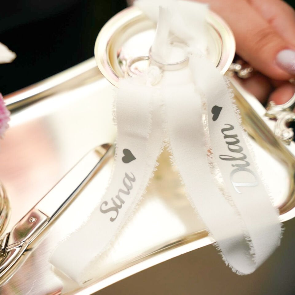 İsimli İpek Söz Kurdelesi