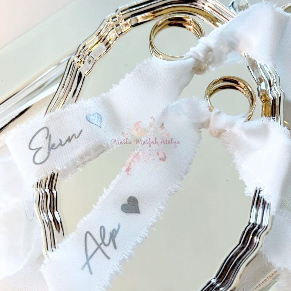 İsimli İpek Söz Kurdelesi