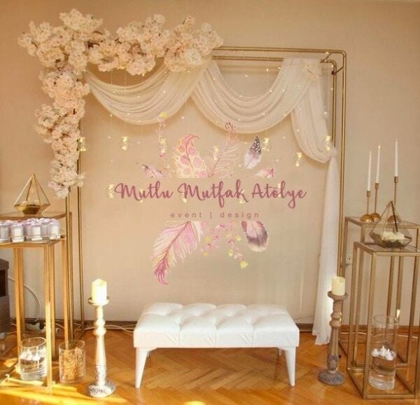 Bahar Dalı Gold Set