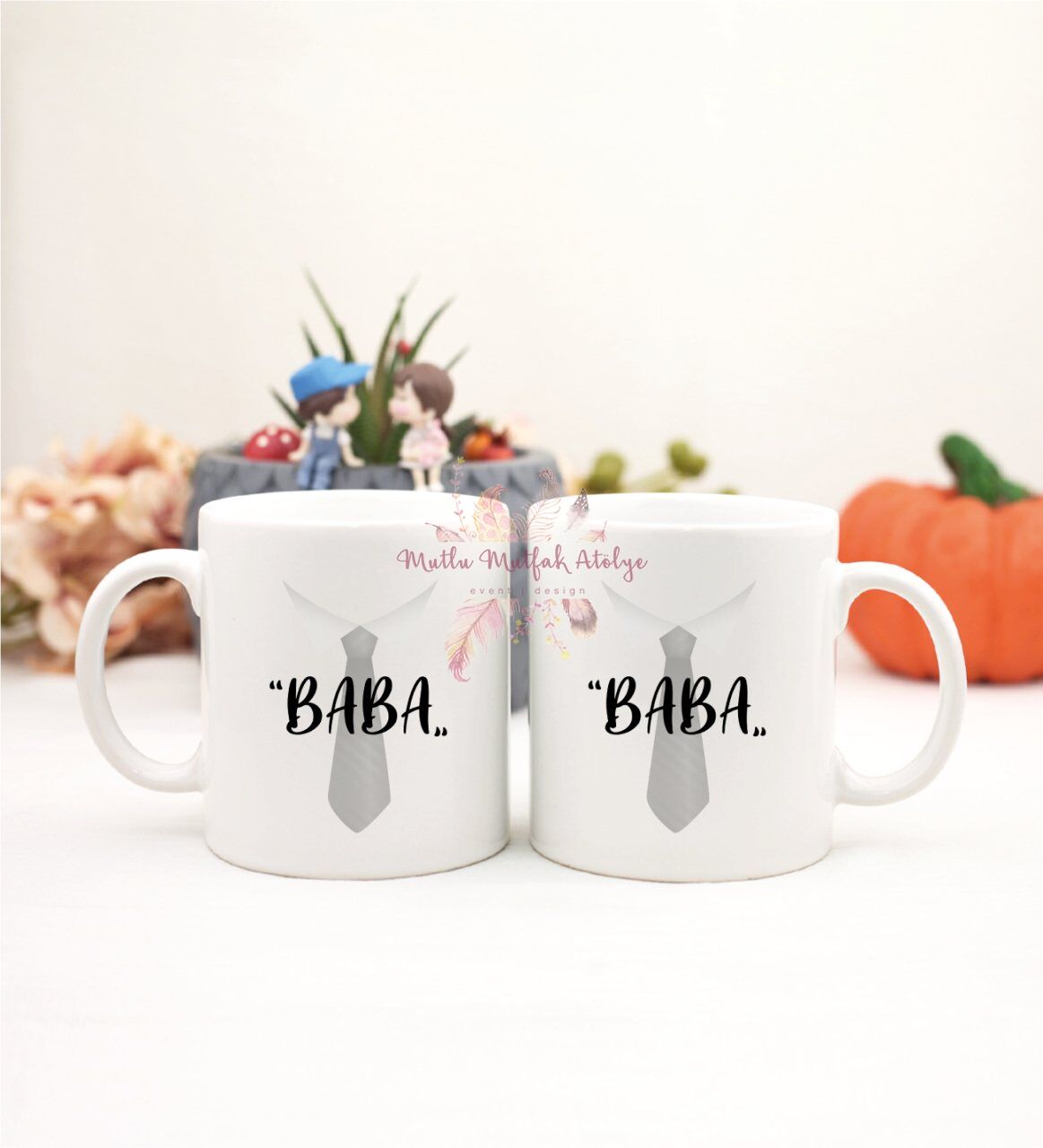 Babalar Günü İkili Kupa Bardak