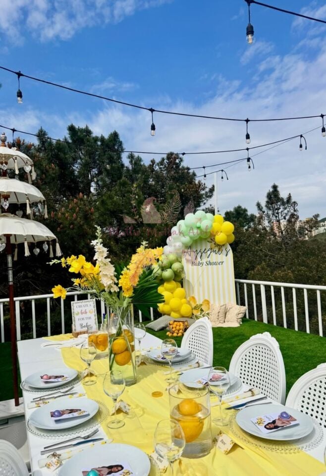 Lemon Baby Shower