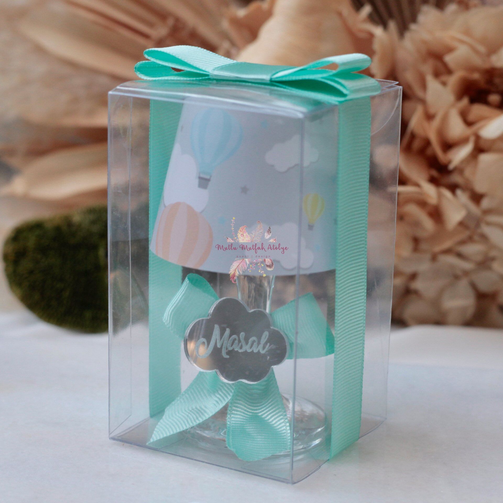 Hediyelik Abajur Mum