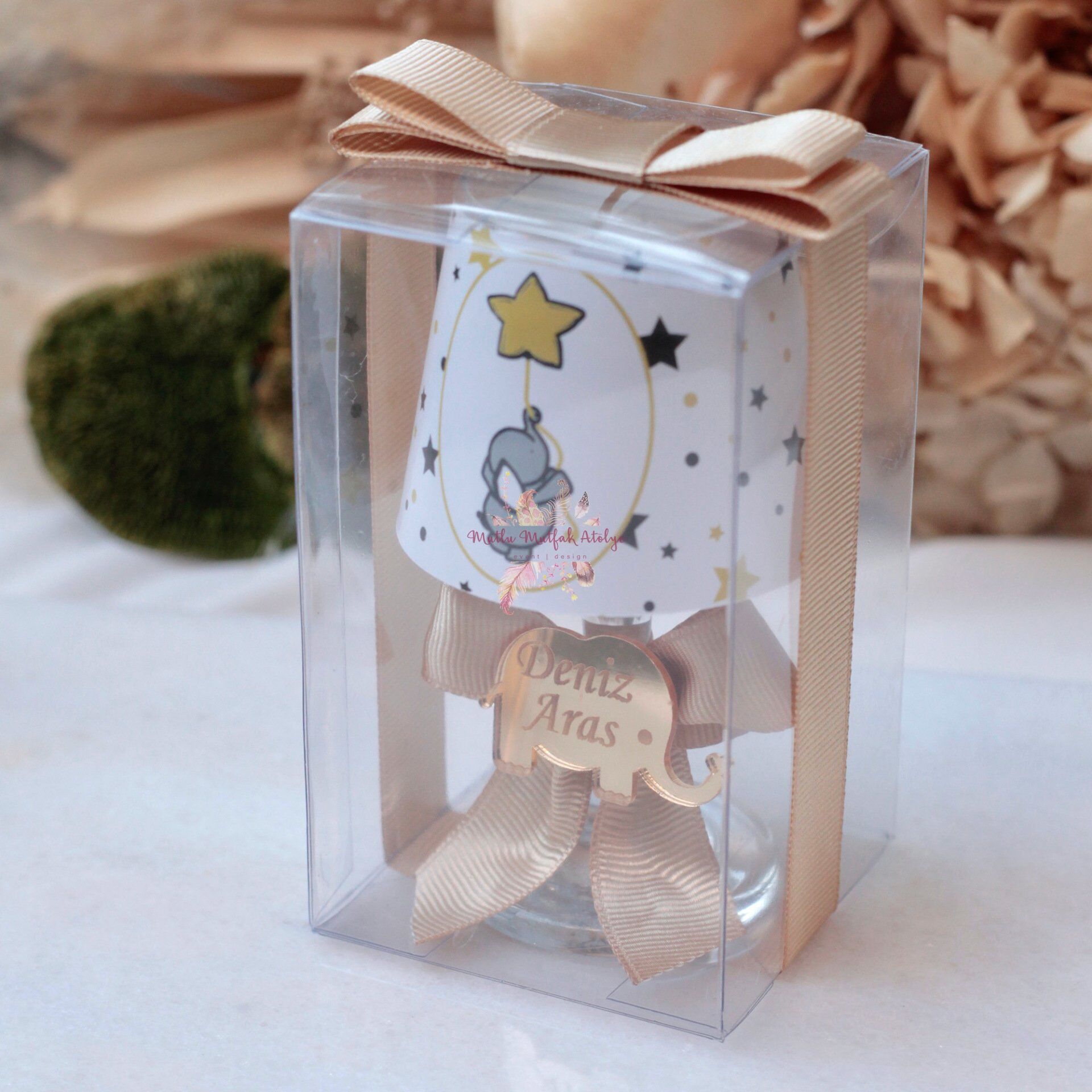 Hediyelik Abajur Mum