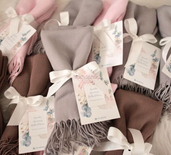 Hediyelik Kişiye Özel Şal