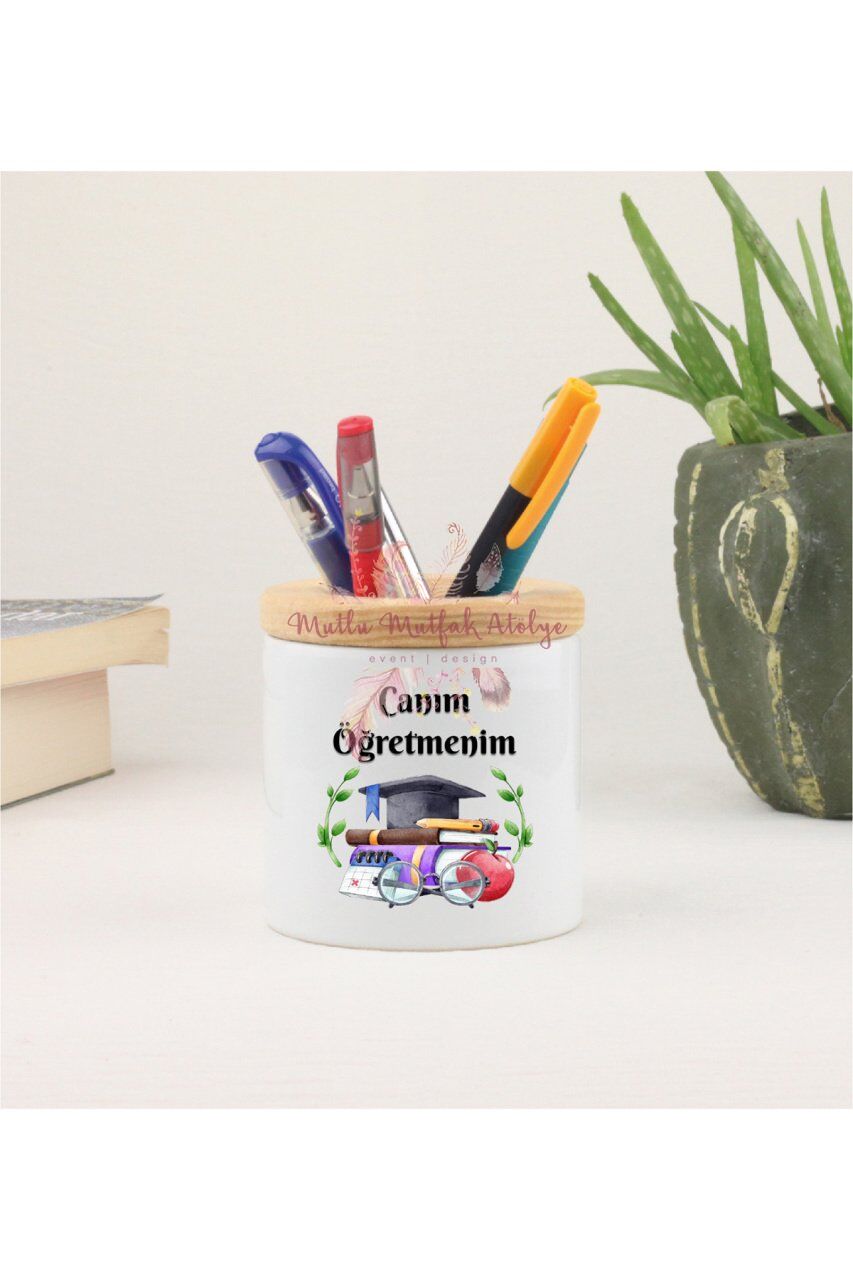 Öğretmenler Günü Hediyesi Canım Öğretmenim Kalemlik