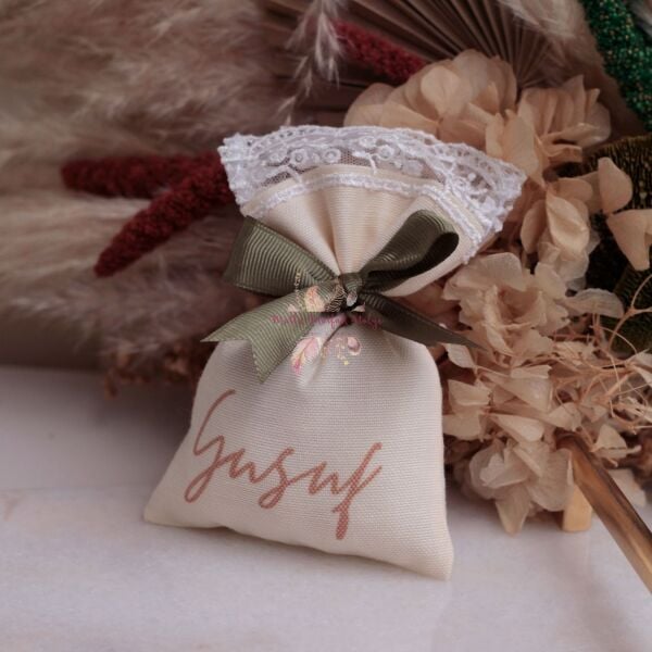 Hediyelik Baskılı Lavanta Kesesi