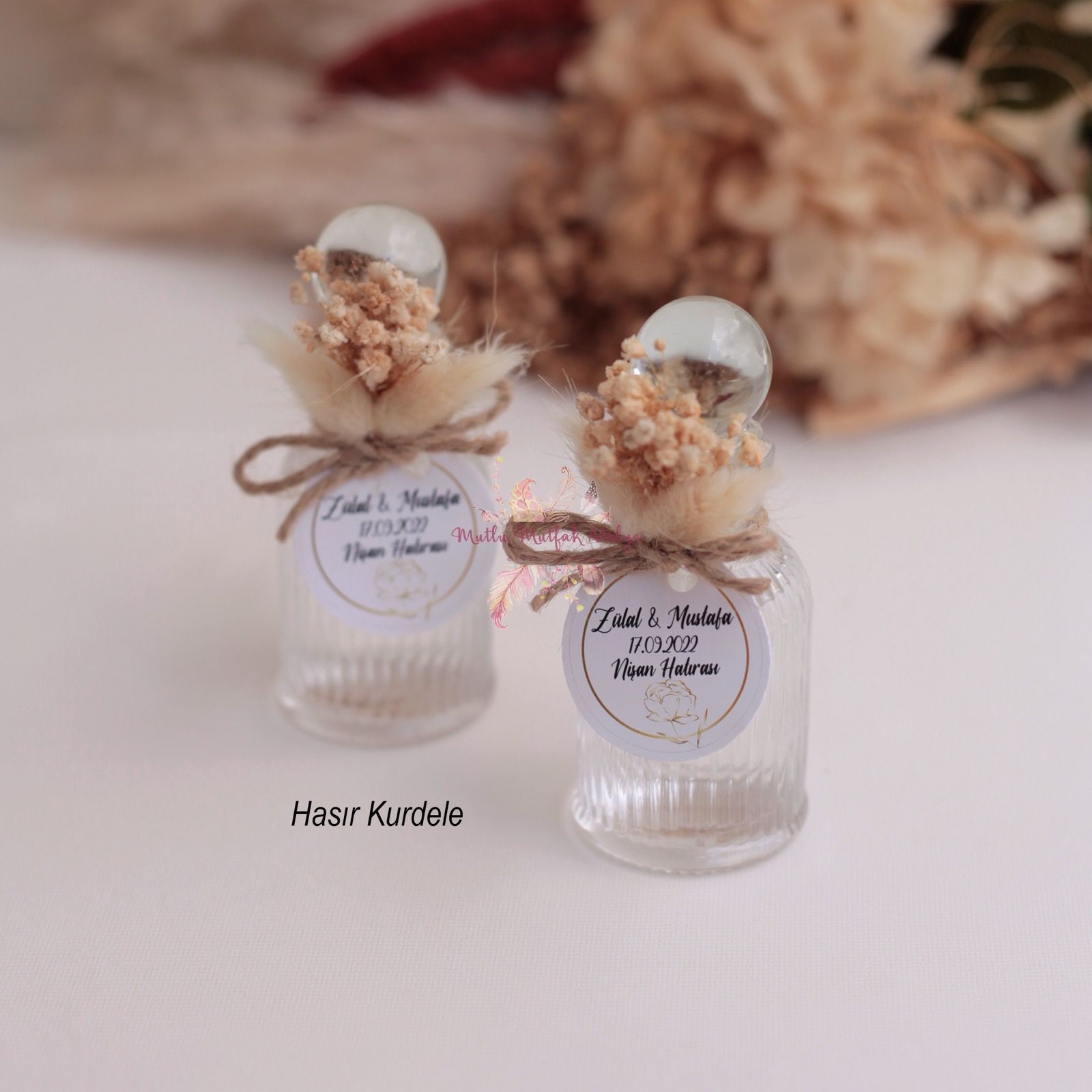 Düz Çizgili Cam Şişe Limon Kolonyası