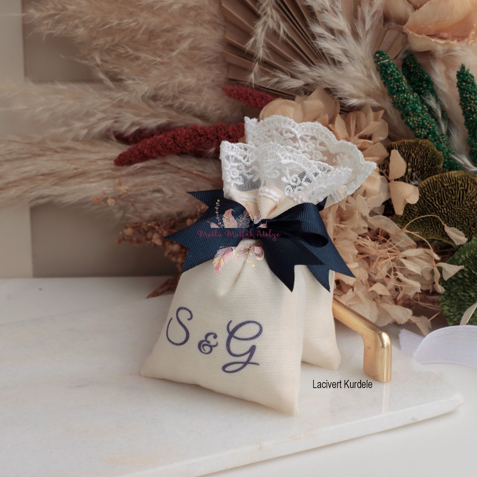 Hediyelik Baskılı Lavanta Kesesi