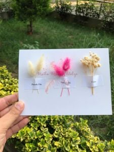 Hediyelik Çiçekli Kutulu Kapaklı Yükseltili Mum