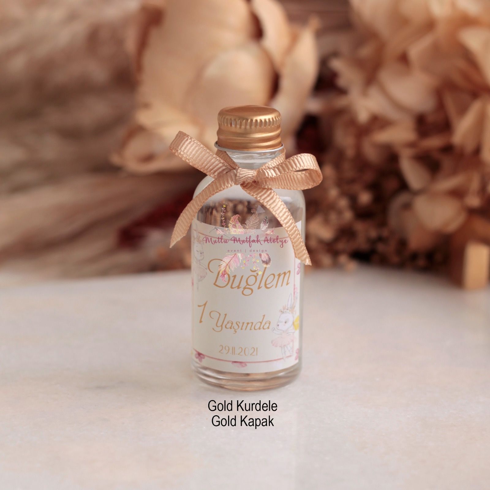 Kurdele Süslemeli Hediyelik Kolonya Eyüp Sabri Tuncer