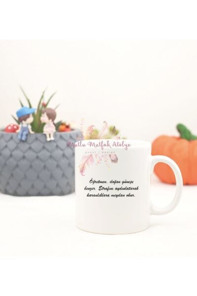 Öğretmenler Günü Hediyesi Kupa Bardak