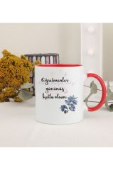 Öğretmenler Günü Hediyesi  Kırmızı Kupa Bardak