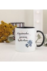 Öğretmenler Günü Hediyesi  Siyah Kupa Bardak