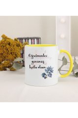 Öğretmenler Günü Hediyesi  Sarı Kupa Bardak