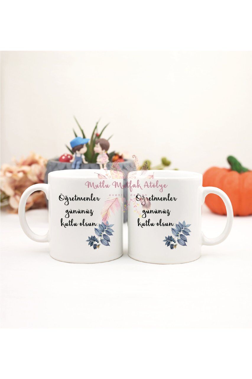 Öğretmenler Günü Hediyesi  İkili Kupa Bardak