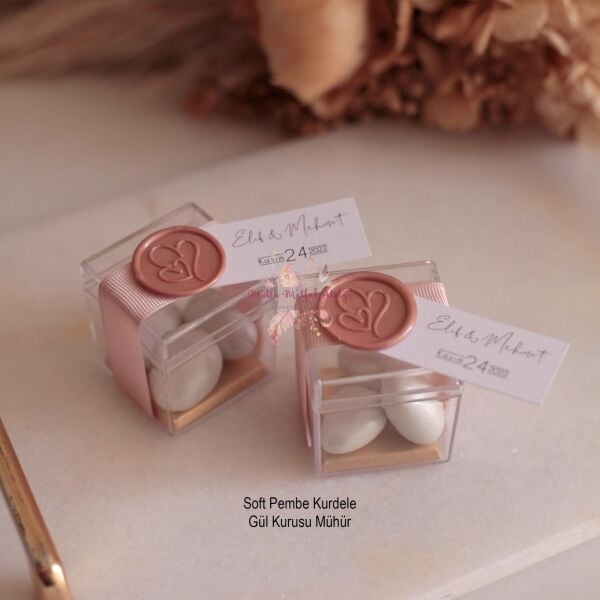 Hediyelik Mühürlü Mika Kutu Draje