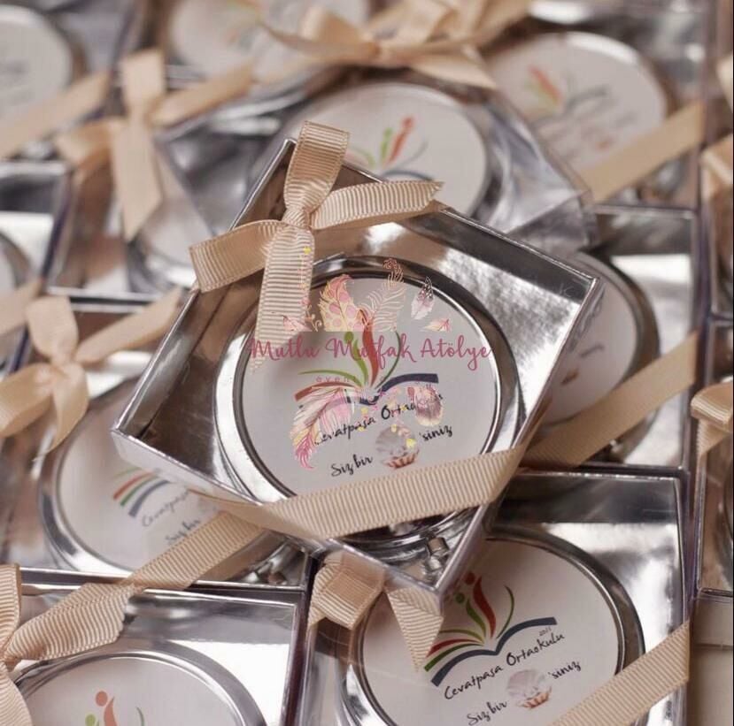 Hediyelik Kutulu Kapaklı Ayna