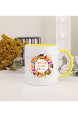 Öğretmenler Günü Hediyesi  Sarı Kupa Bardak