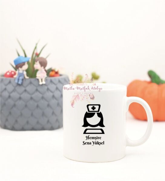 Kişiye Özel Hemşire Kupa Bardak