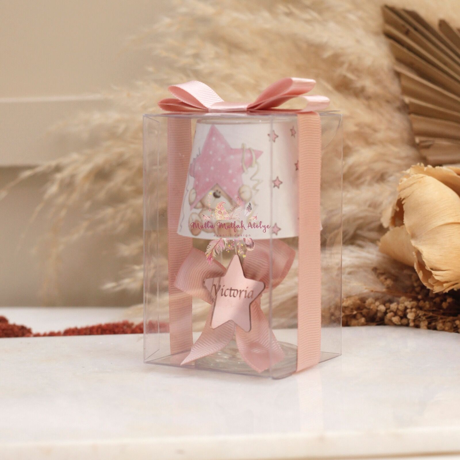 Hediyelik Abajur Mum